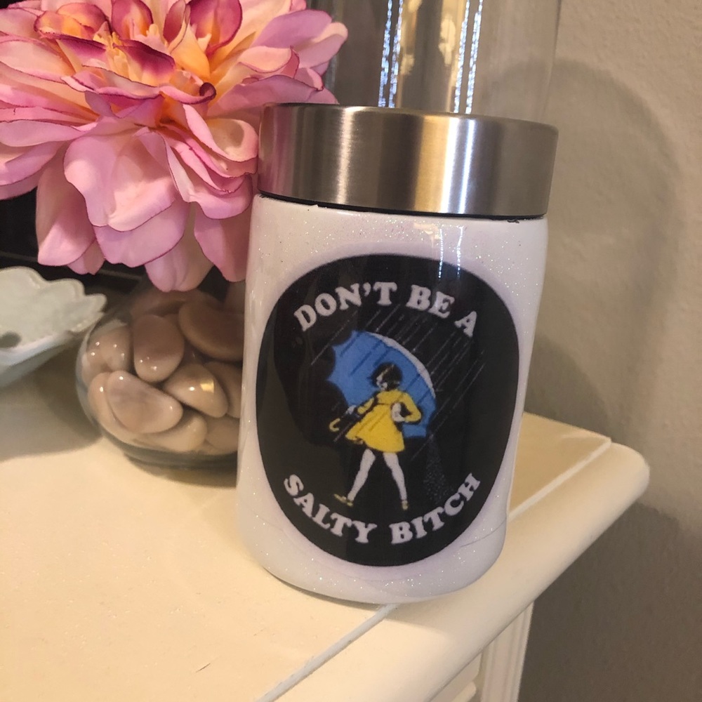 Custom 12 oz double insulated can cooler